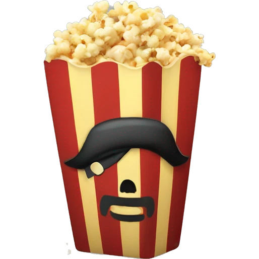 pirates booty popcorn emoji