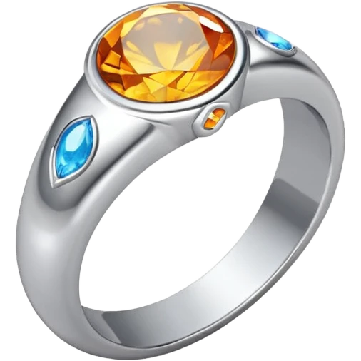 Ring on a foot emoji