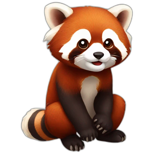 Red panda emoji