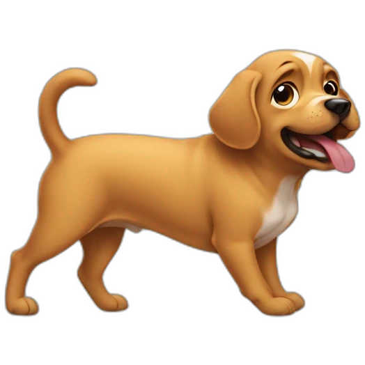 dogs fart emoji