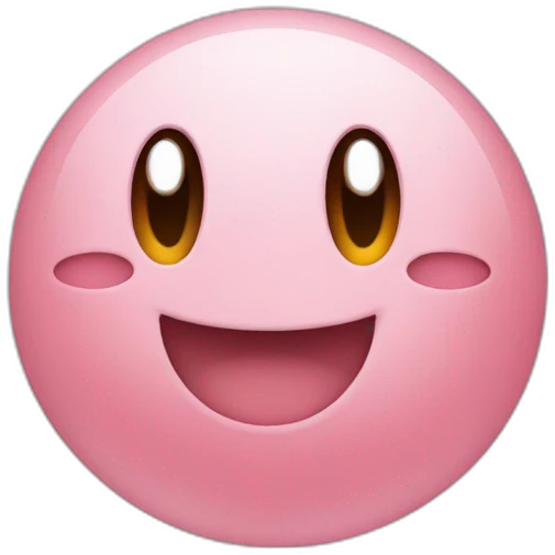 kirby-smiling emoji