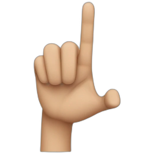finger pointing  emoji