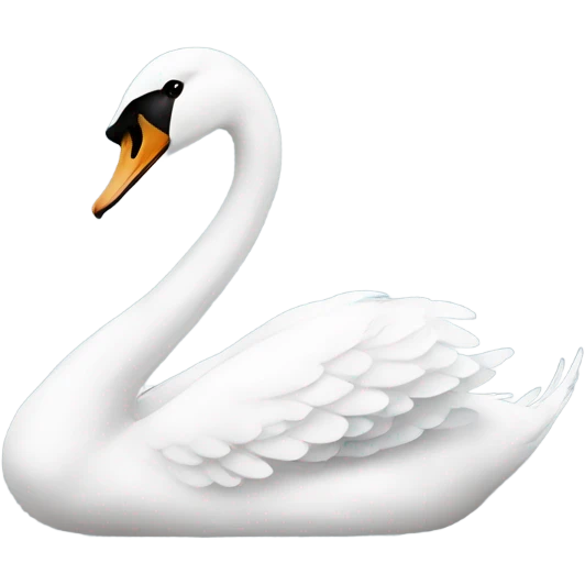 white swan emoji