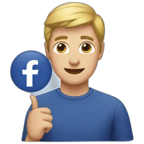facebook logo emoji