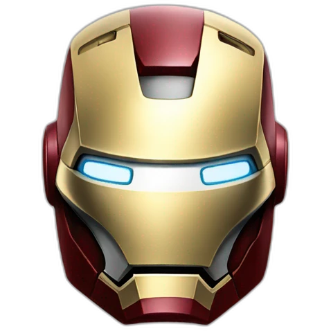 ironman helmet emoji