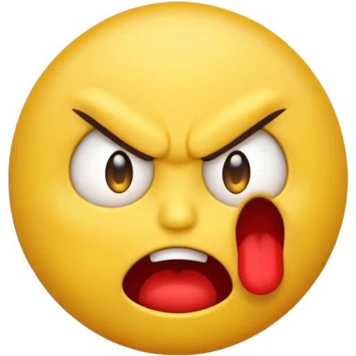emoji diciendo malas palabras emoji