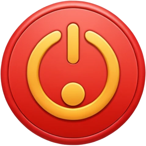 a fullscreen toggle in red and cartoonstyle emoji