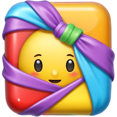 un bonbon emoji