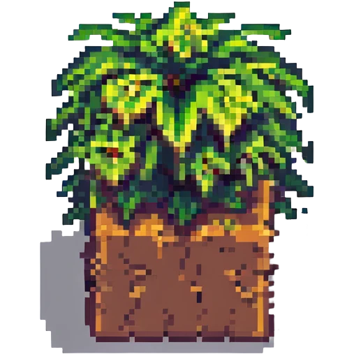 minecraft grass block pixel art style emoji