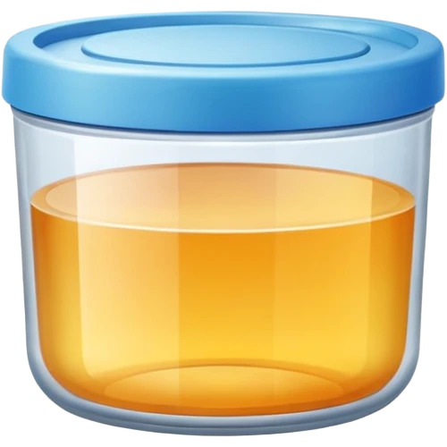 circle in a small square plastic emoji