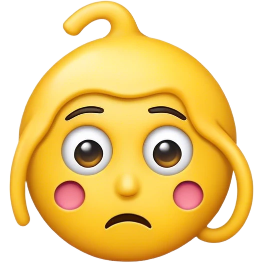 Confused thinking emoji emoji