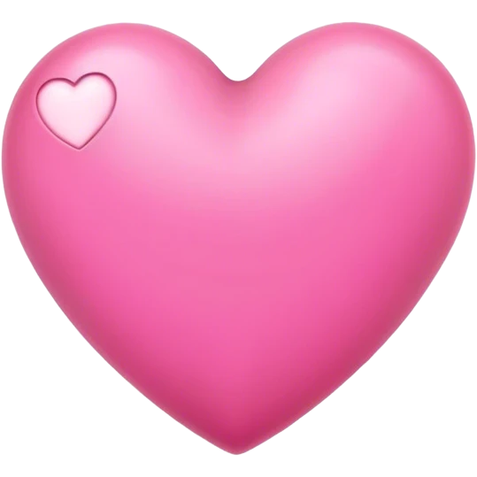 Pink heart emoji