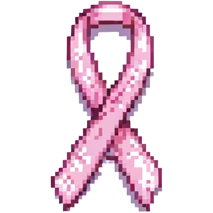 pink ribbon emoji