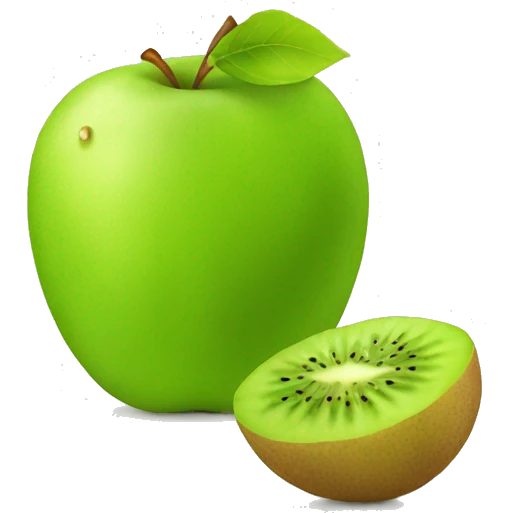 apple kiwi emoji