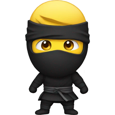 confused ninja emoji