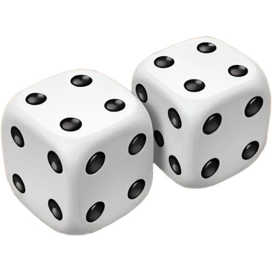 two dices emoji