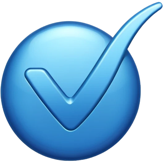 centang biru tiktok emoji