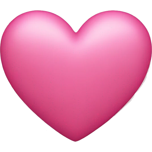 Pink heart  emoji