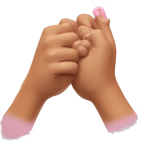 pinky promise emoji