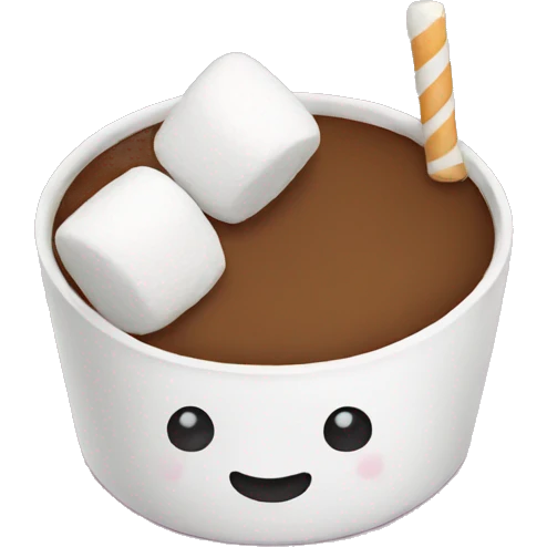 Marsmallow emoji