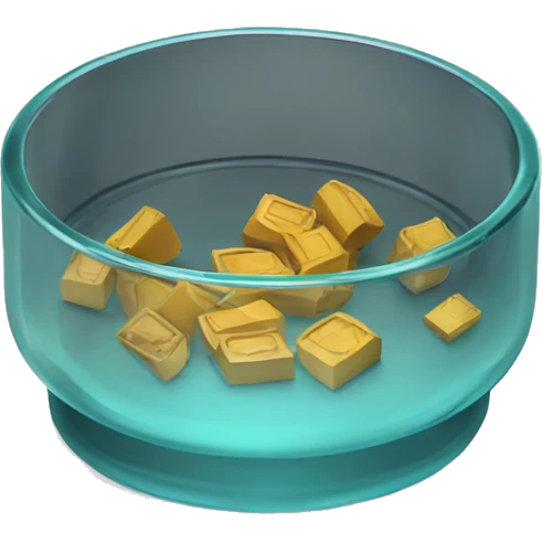 Fancy glass ashtray  emoji