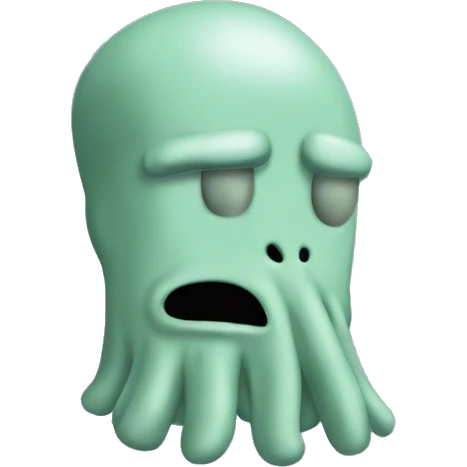 Squidward emoji