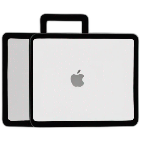 Back of a windows laptop emoji