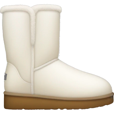 milky ugg boots emoji