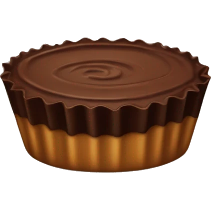 Peanut butter cup emoji