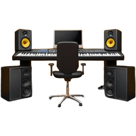 recording studio booth room emoji