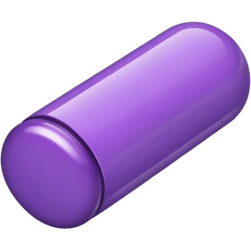 Pill purple emoji