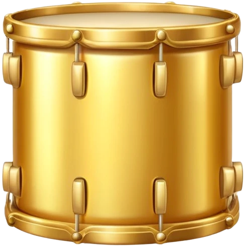 golden drum emoji