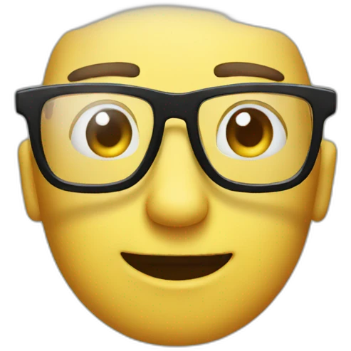 Glasses emoji