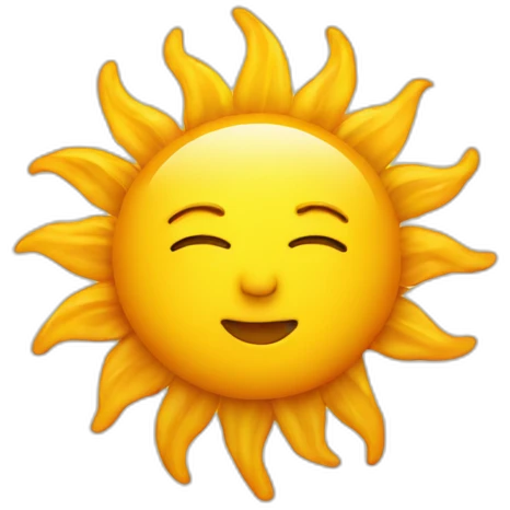 sun emoji