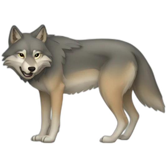 Wolf den emoji