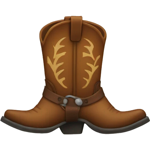 cowboy boots  emoji