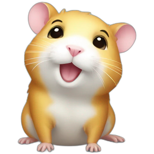 shine hamster emoji