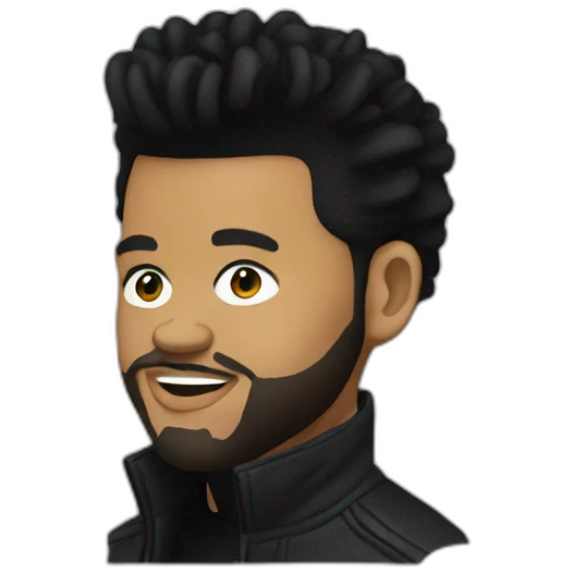 the weeknd emoji