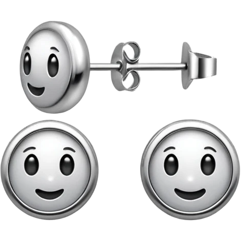 Stud earrings emoji