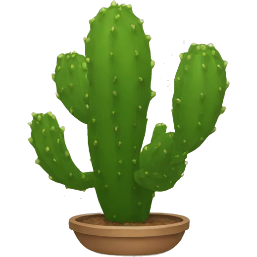 round Nopal emoji