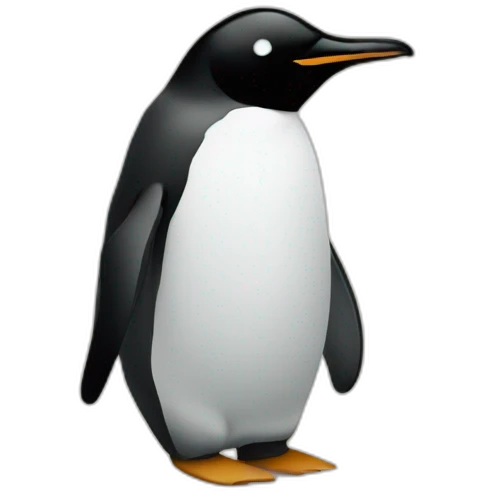 Sad-pinguin-minimalist emoji