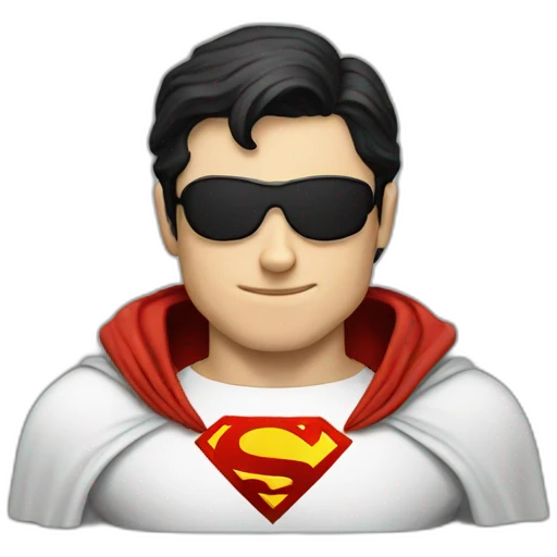 bitcoin superman emoji