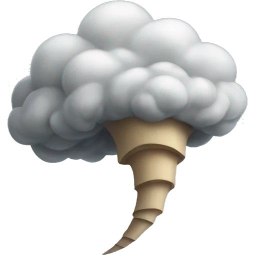 sweet tornado emoji