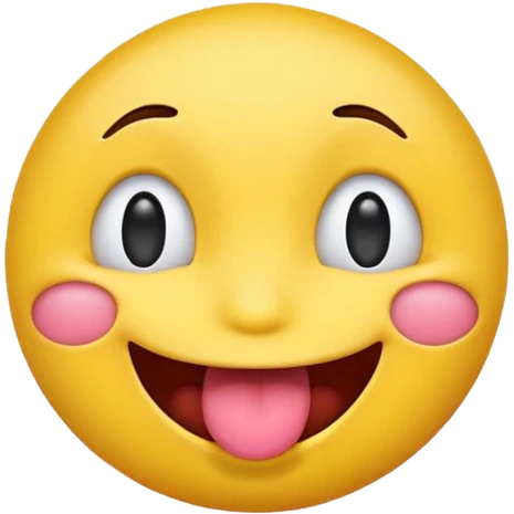 make a cross eyed esotropia emoji with tounge out emoji