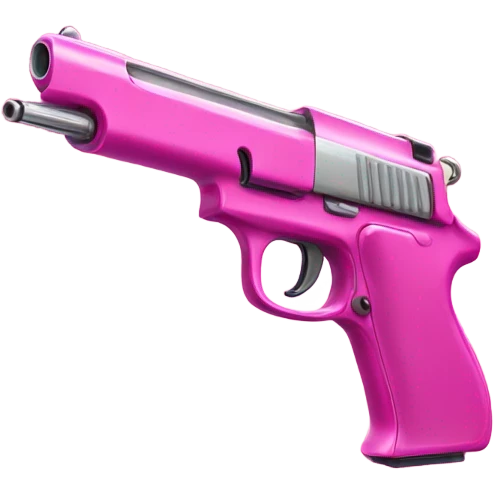 pink gun  emoji