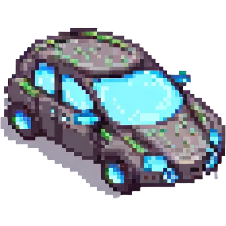 futuristic car emoji