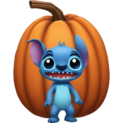 stitch halloween 🎃 emoji