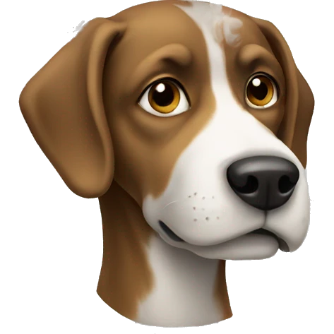 Dog smoke emoji