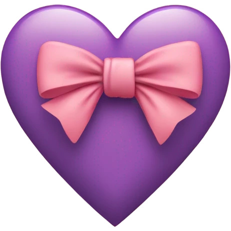 Heart with bow  emoji