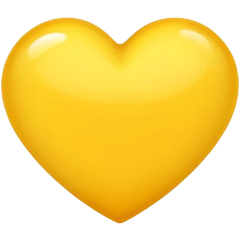 yellow heart emoji